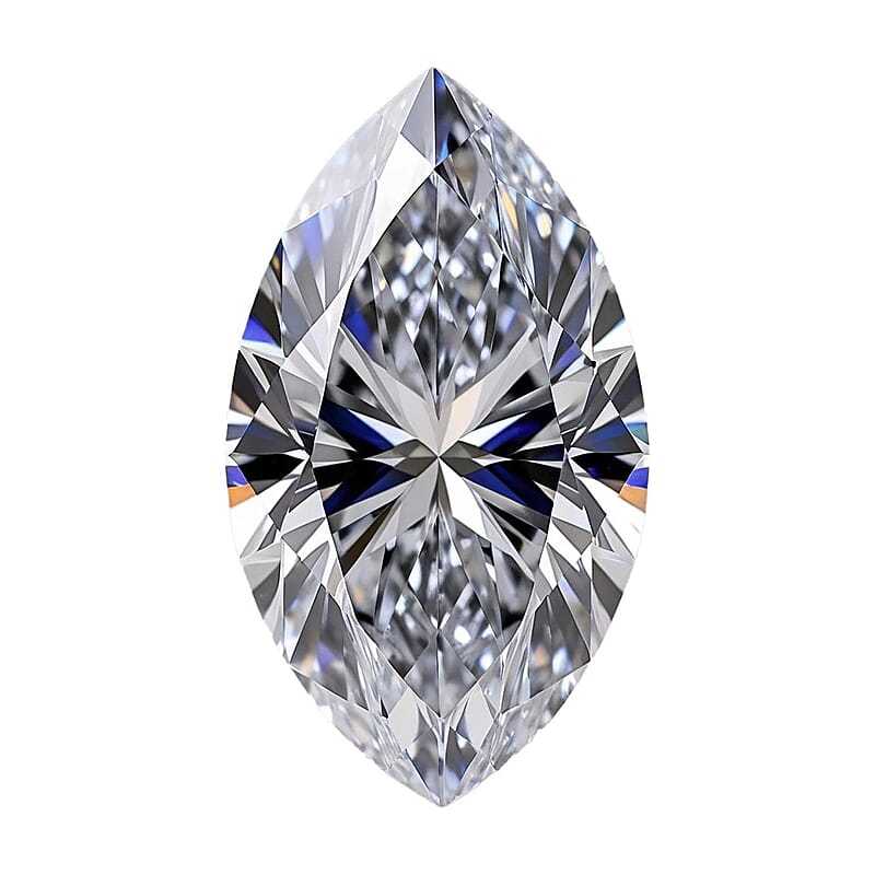 IGI Certified 7.00 ctw Marquise Lab Grown Diamond Loose Gemstone – G VS2