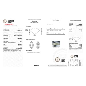 IGI Certified 7.00 ctw Marquise Lab Grown Diamond Loose Gemstone &ndash; G VS2