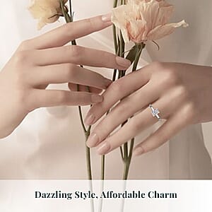 Luxuriant Lab Grown Diamond E-F VS 1.00 ctw Solitaire Ring in 950 Platinum (Size 10.0)