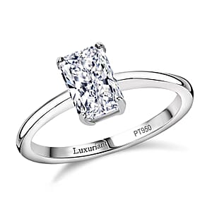 Luxuriant Lab Grown Diamond G VS 1.00 ctw Solitaire Ring in 950 Platinum (Size 5.5)