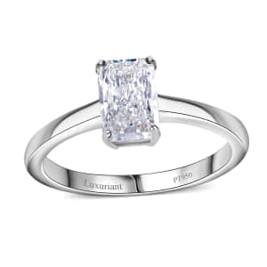 IGI Certified Luxuriant Lab Grown Diamond G VS 1.00 ctw Solitaire Ring in 950 Platinum (Size 7.0)