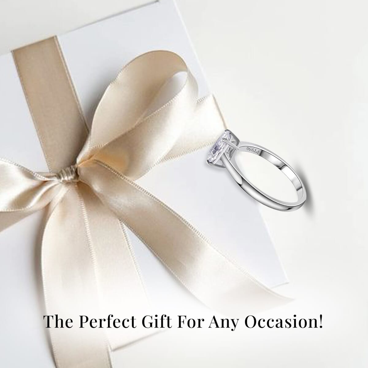 Luxuriant Lab Grown Diamond G VS 1.00 ctw Solitaire Ring in 950 Platinum (Size 9.0) image number 2