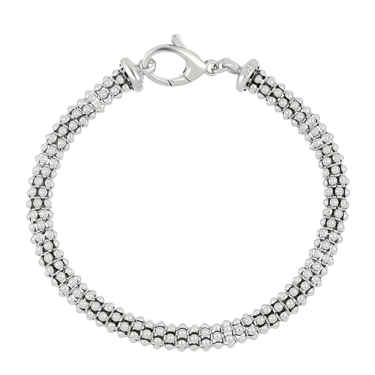 Sterling Silver Bracelet 9.3 Grams (7.50 In)
