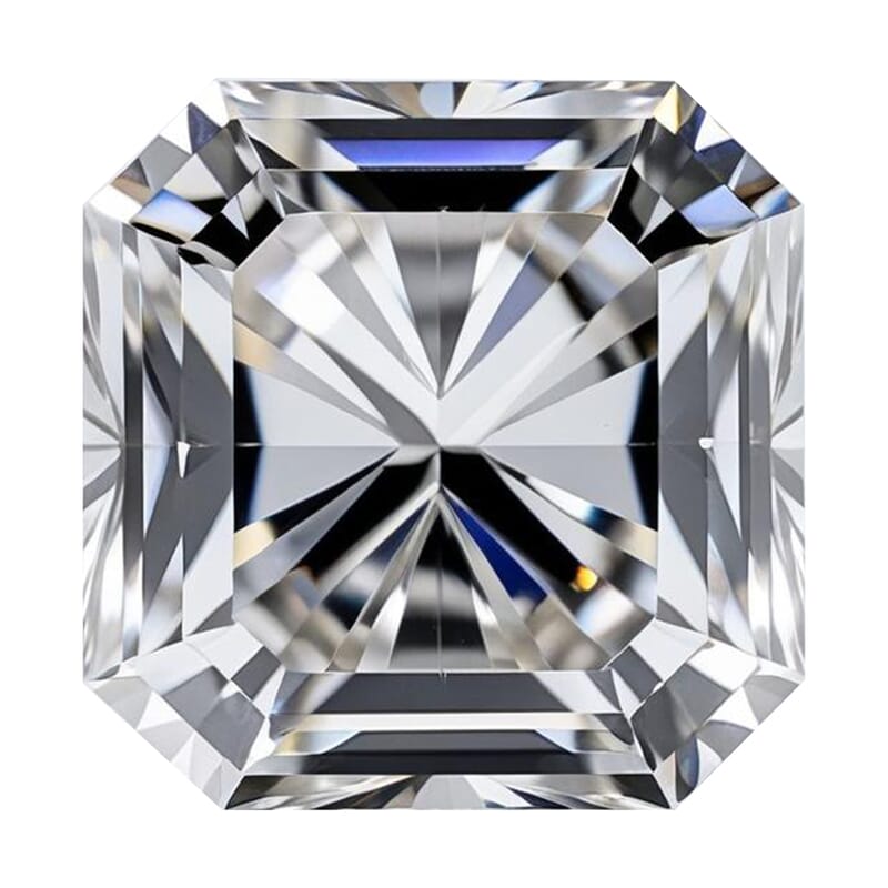  IGI Certified Luxuriant Lab Grown Diamond (Asscher) (G,VS2) 3.00 ctw