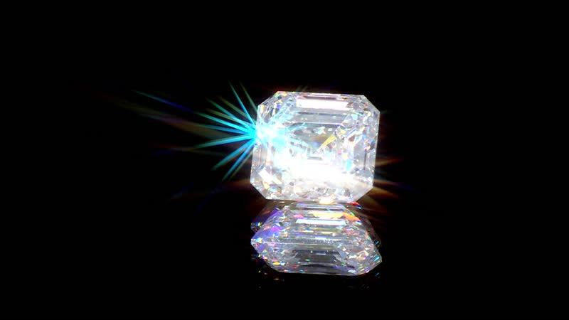 IGI Certified Luxuriant Lab Grown Diamond (Asscher) (G,VS2) 3.00 ctw