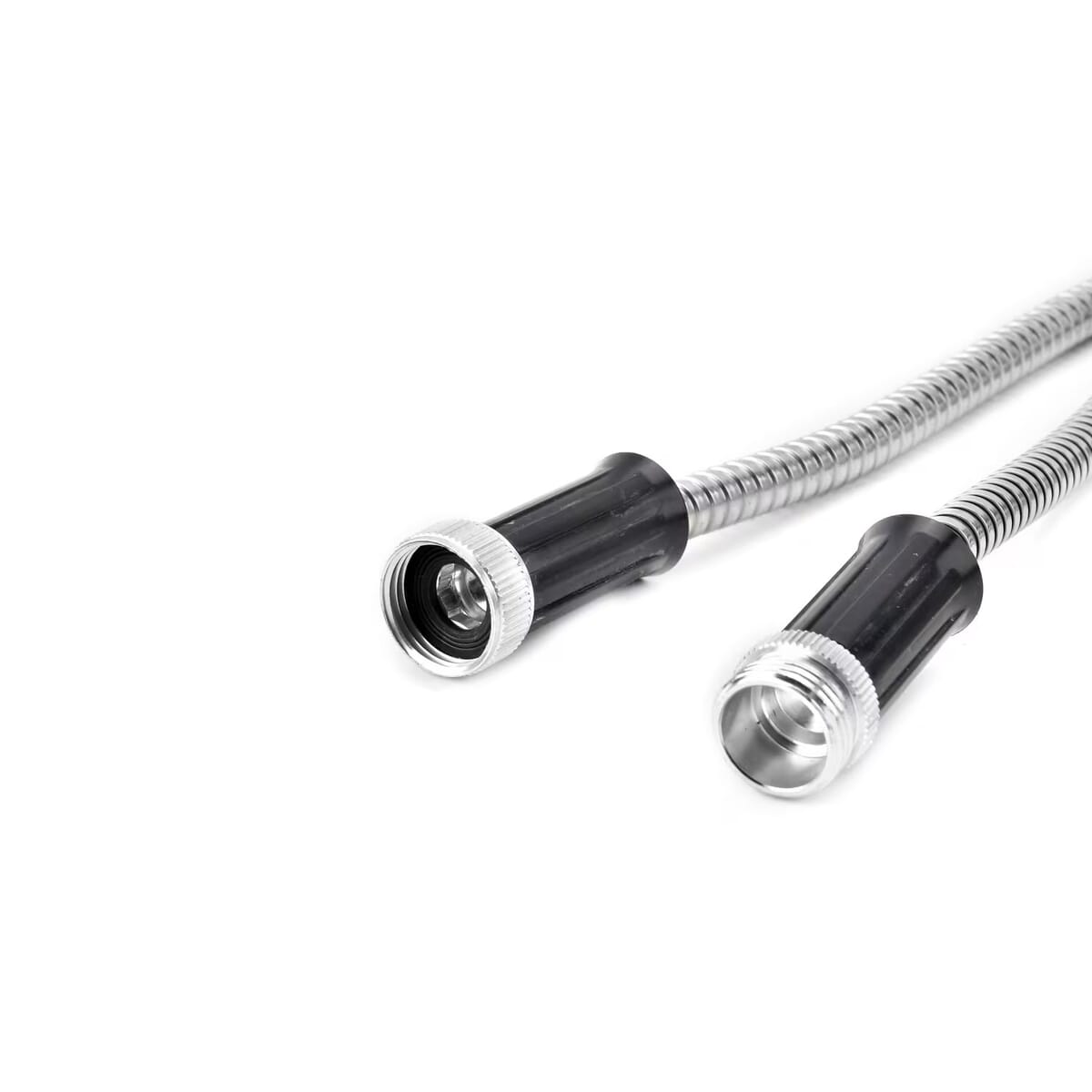 100ft Stainless Steel Water Hose Sprinkler with 7 Function Water Nozzle image number 6