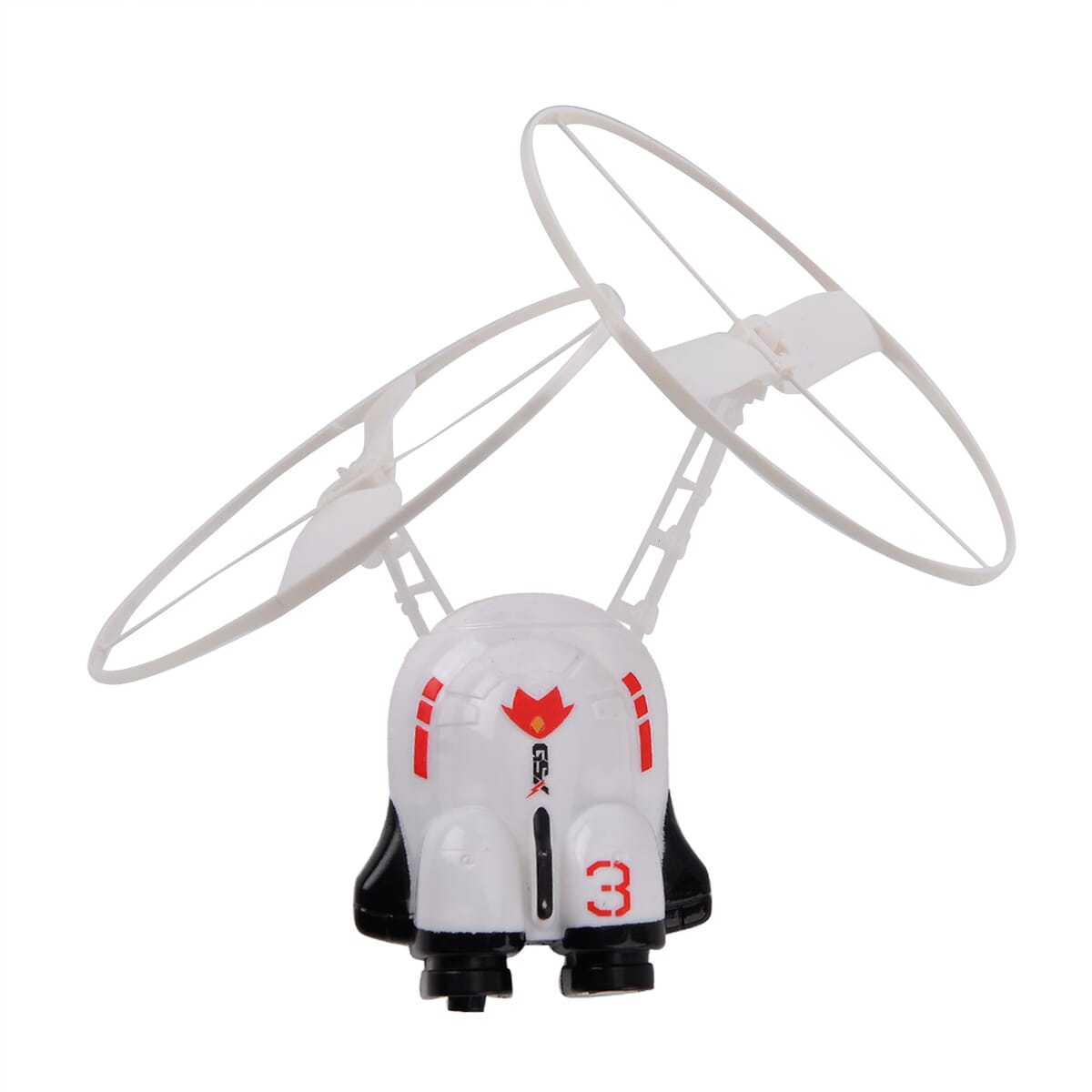 Steel Wire Hero Rocket Flying Sensor Aircraft with Colorful LED Lights image number 0