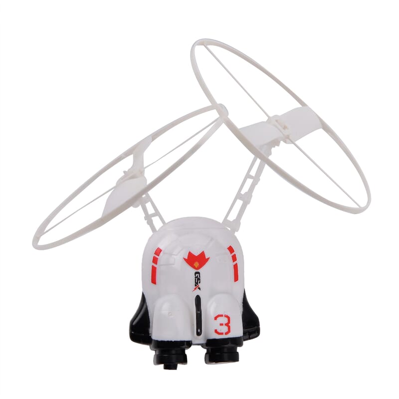 Steel Wire Hero Rocket Flying Sensor Aircraft with Colorful LED Lights