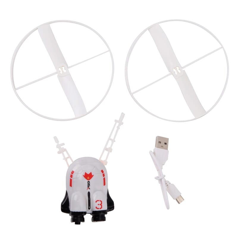 Steel Wire Hero Rocket Flying Sensor Aircraft with Colorful LED Lights