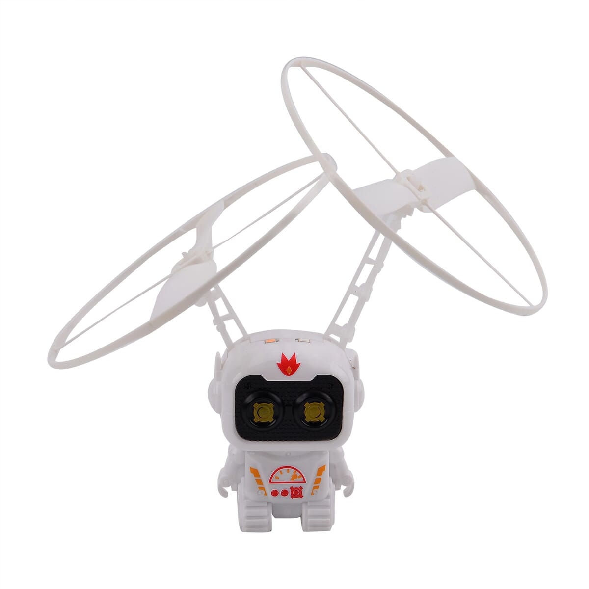 Steel Wire Hero Robot Flying Sensor Aircraft with Colorful LED Lights image number 0