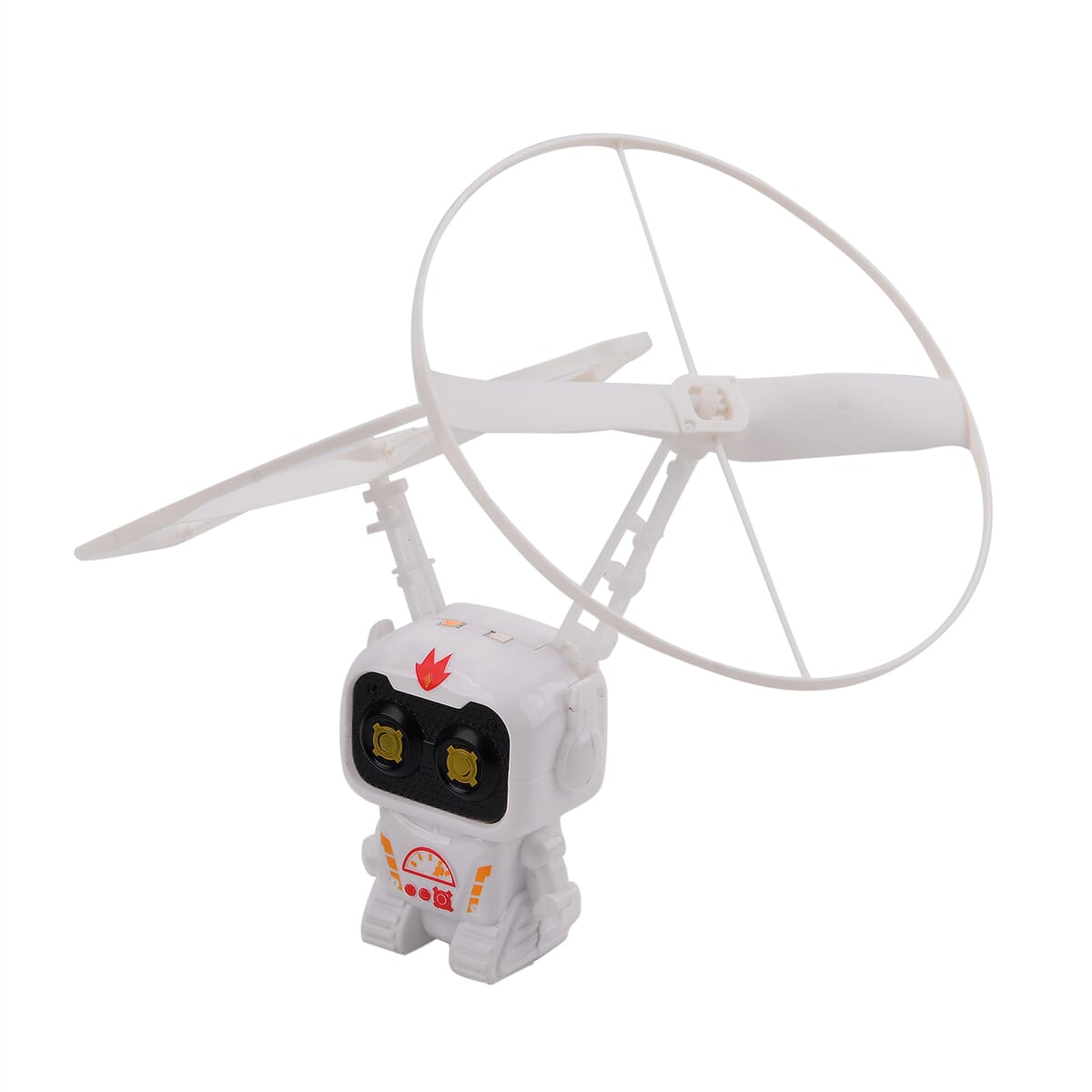 Steel Wire Hero Robot Flying Sensor Aircraft with Colorful LED Lights image number 1