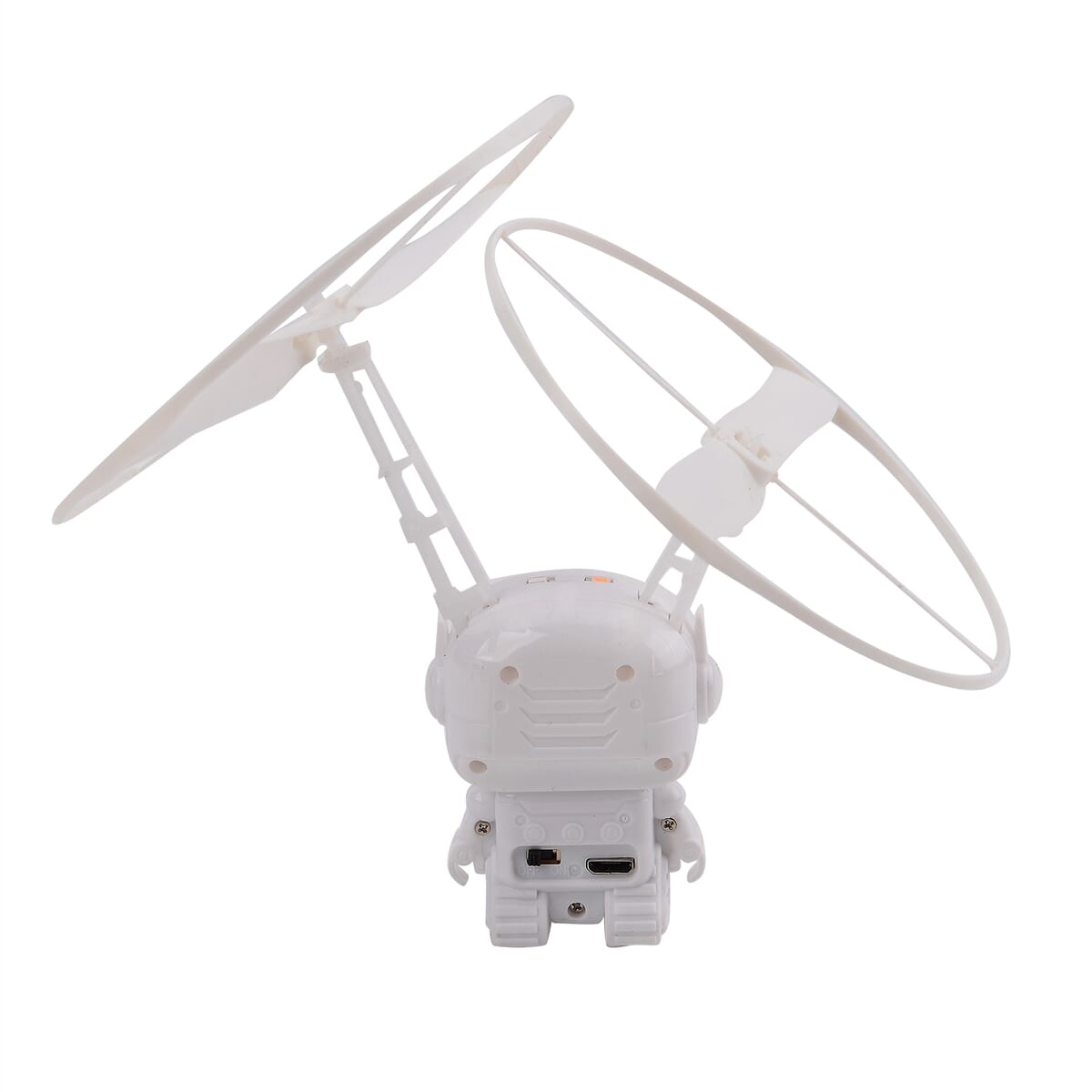 Steel Wire Hero Robot Flying Sensor Aircraft with Colorful LED Lights image number 2