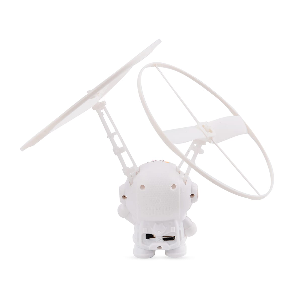 Steel Wire Hero Astronaut Flying Sensor Aircraft with Colorful LED Lights image number 2