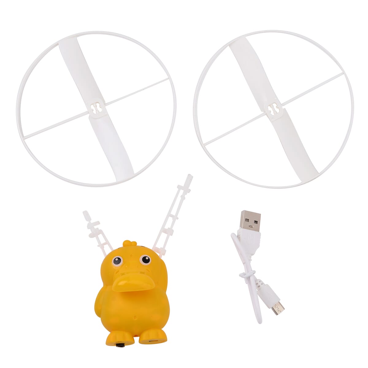 Steel Wire Hero Duck Flying Sensor Aircraft with Colorful LED Lights image number 0
