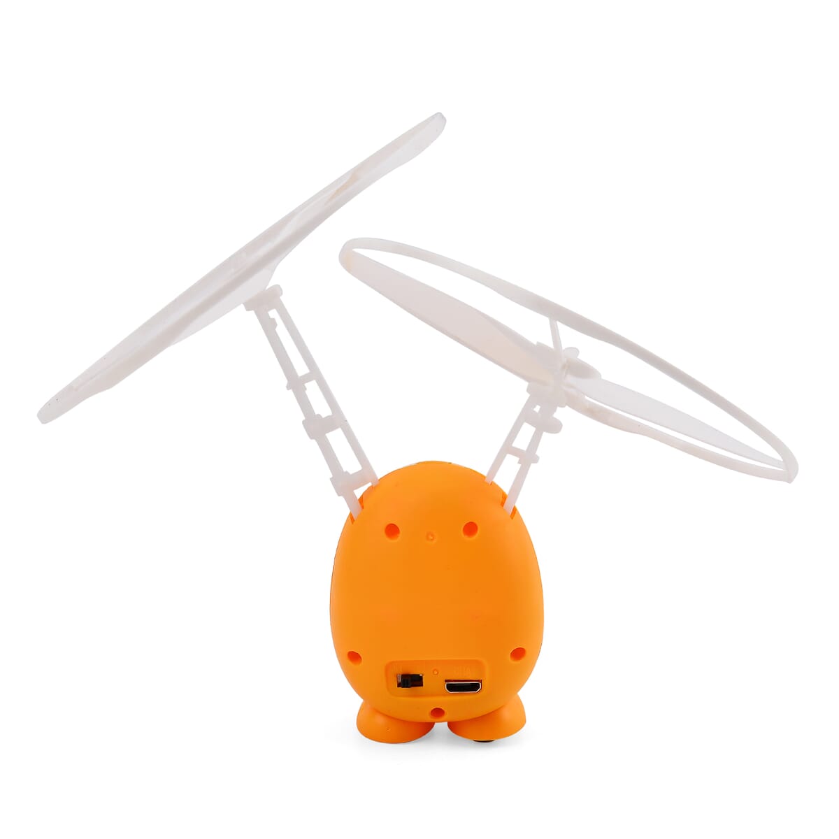 Steel Wire Hero Dinosaur Egg Flying Sensor Aircraft with Colorful LED Lights image number 3