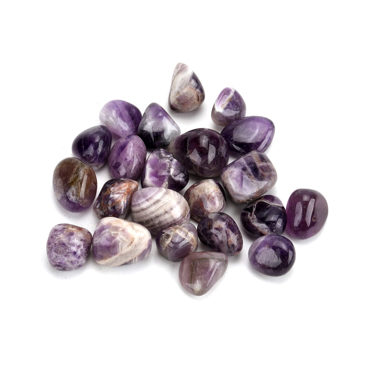 Amethyst Gemstone with Treasure Box and Drawstring Pouch 240-250g image number 1