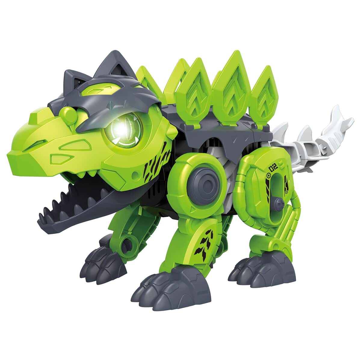 Dino Tech Build It Kit- Stegosaurus - Green image number 1