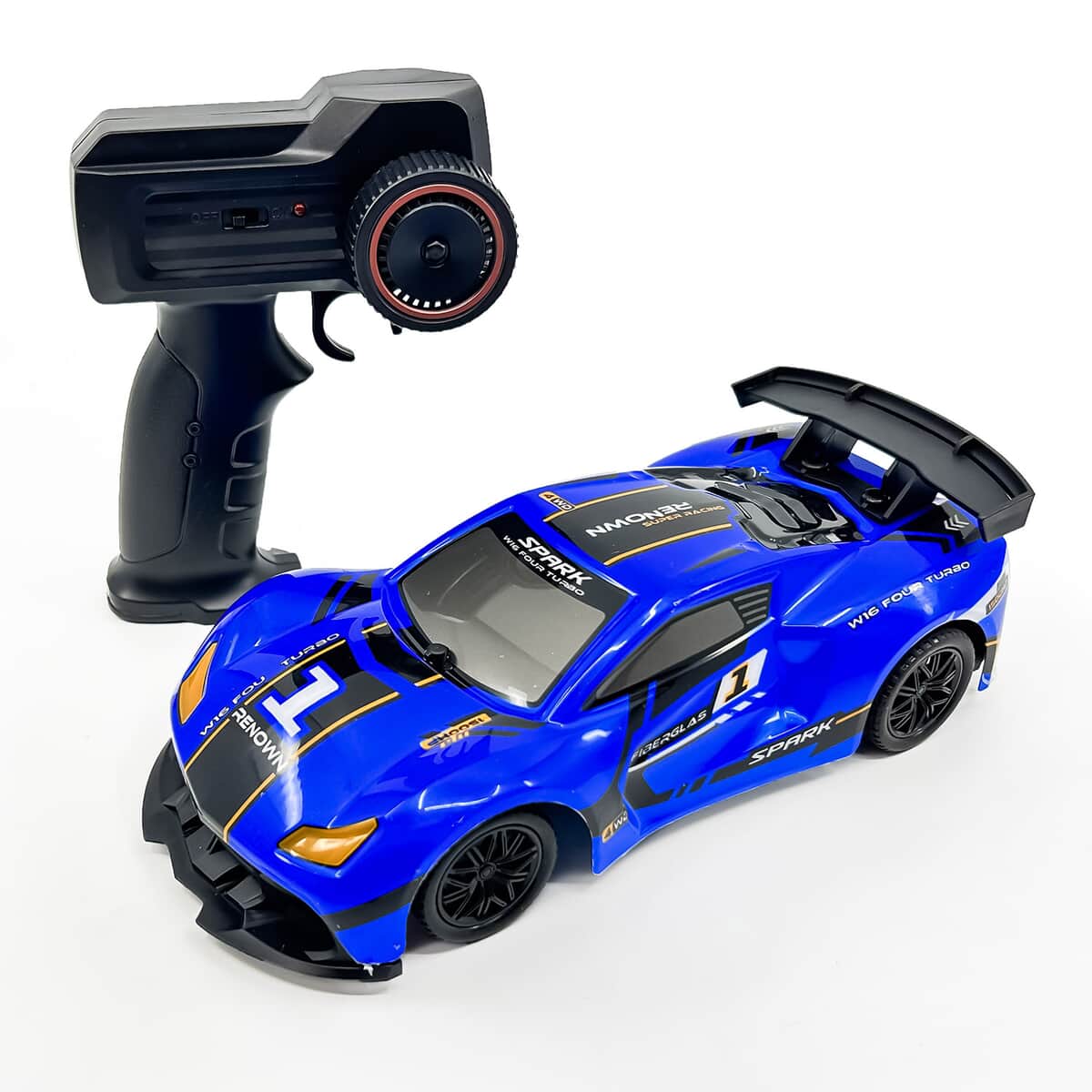 Blue Driftking RC Car - Blue image number 0