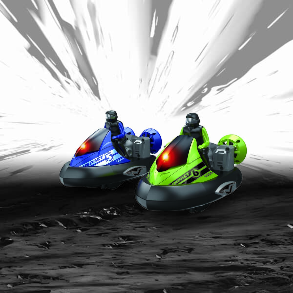 Battle Jets RC Ejecting Ski Battle Set - Multi color image number 0