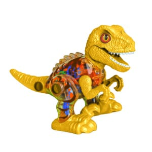 Constructosaur Motorized DIY Play Set- Dinosaur - Yellow
