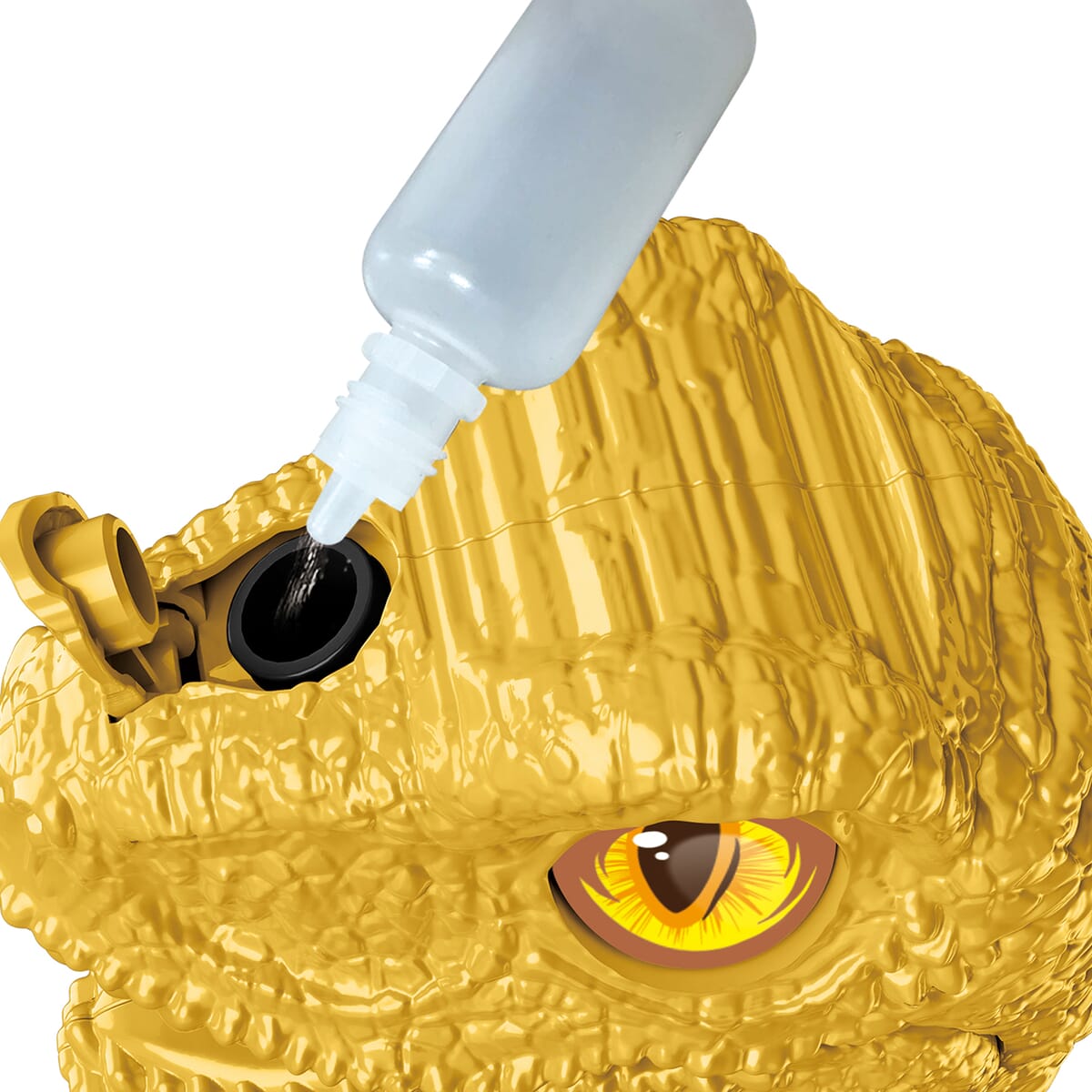Constructosaur Motorized DIY Play Set- Dinosaur - Yellow image number 2