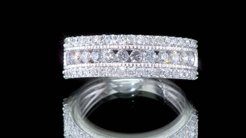 Luxuriant Lab Grown Diamond G SI 1.00 ctw Ring in Sterling Silver
