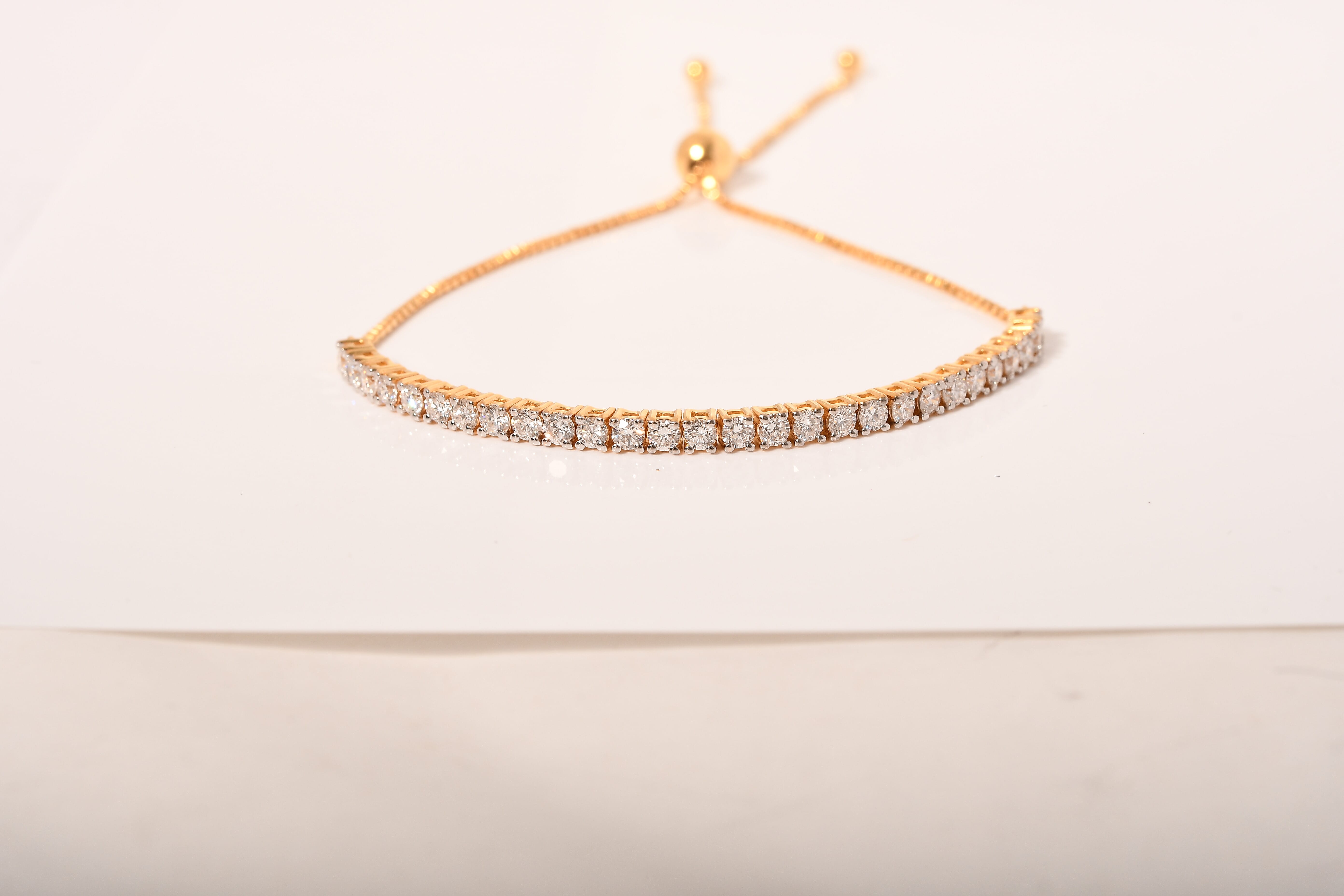 Luxuriant Lab Grown Diamond 2.00 ctw Bracelet in Sterling Silver (7.5 In)