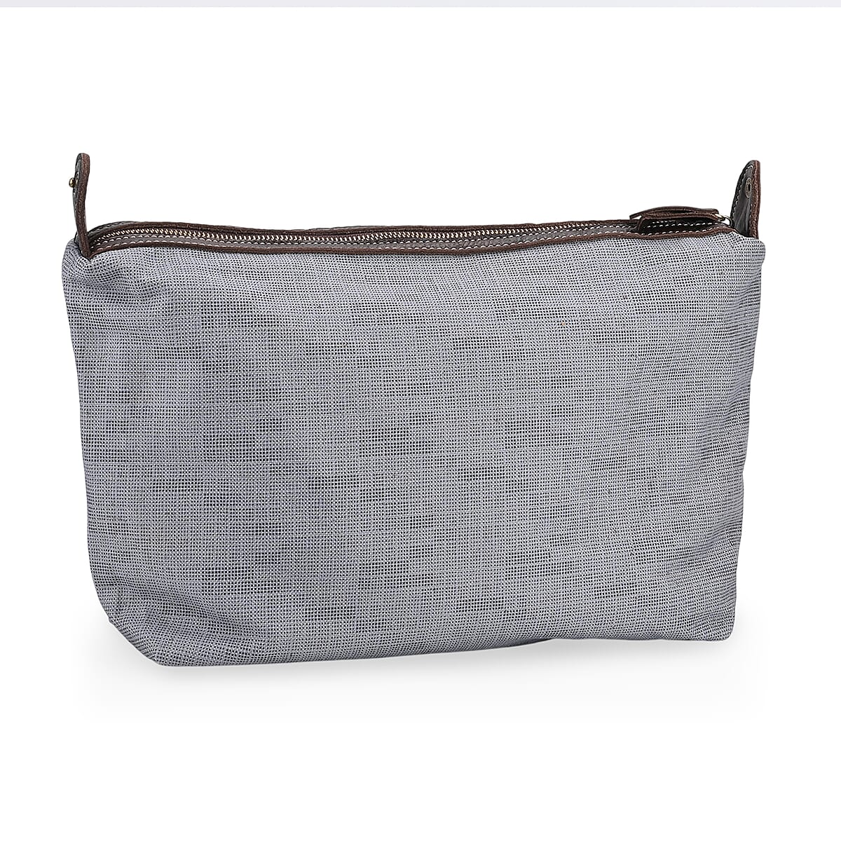 Italy Retro Noble Collection Dark Brown Genuine Leather Tote Bag image number 8