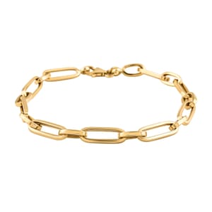 5mm Paper Clip Bracelet in 14K Yellow Gold (7.50 In) 3.65 Grams