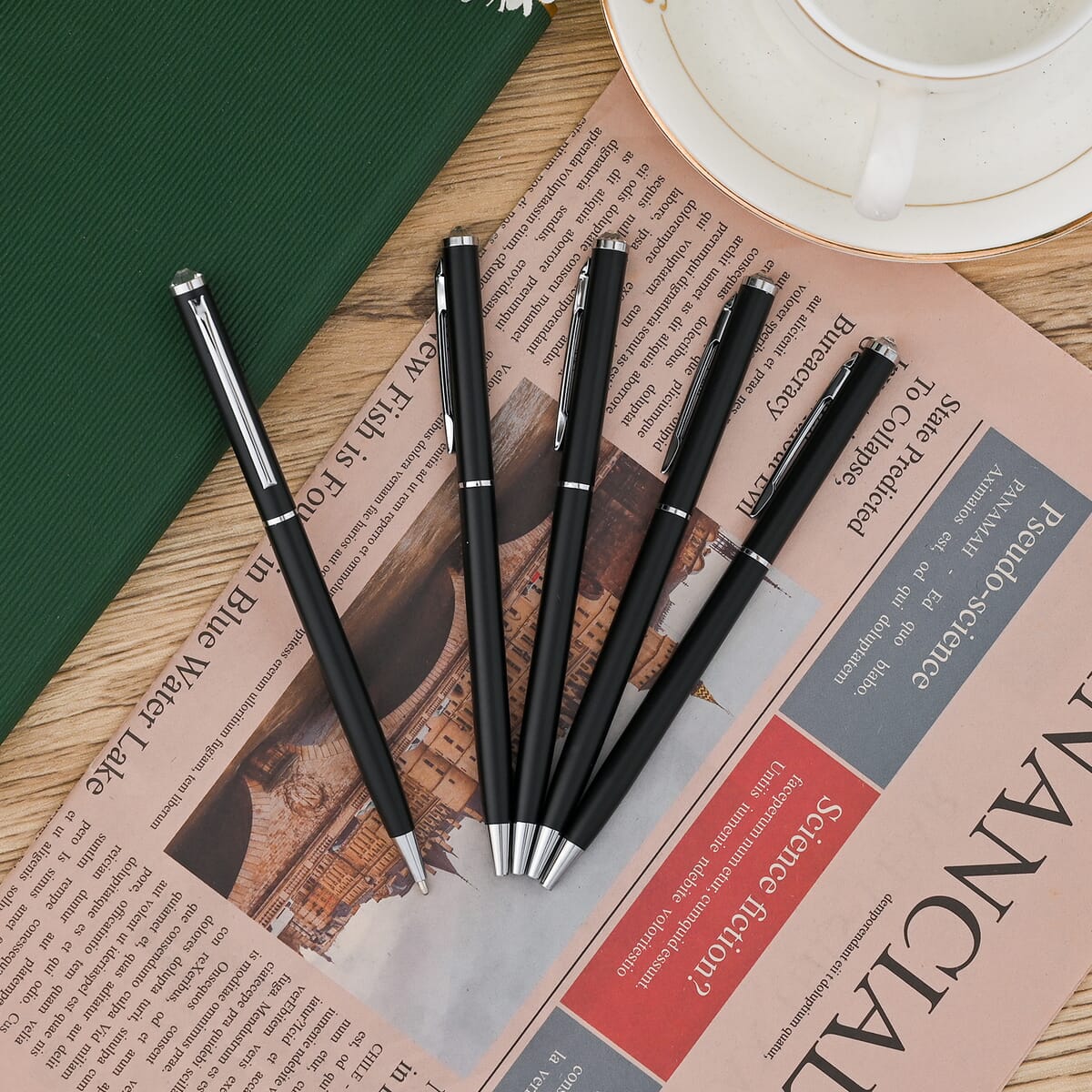 Set of 5 Crystal Pen  image number 1