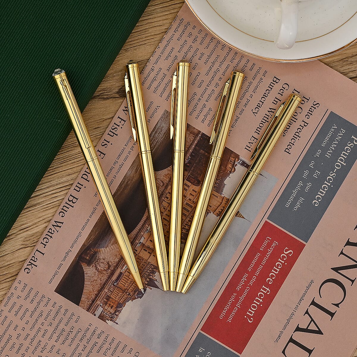Set of 5 Crystal Pen  image number 1
