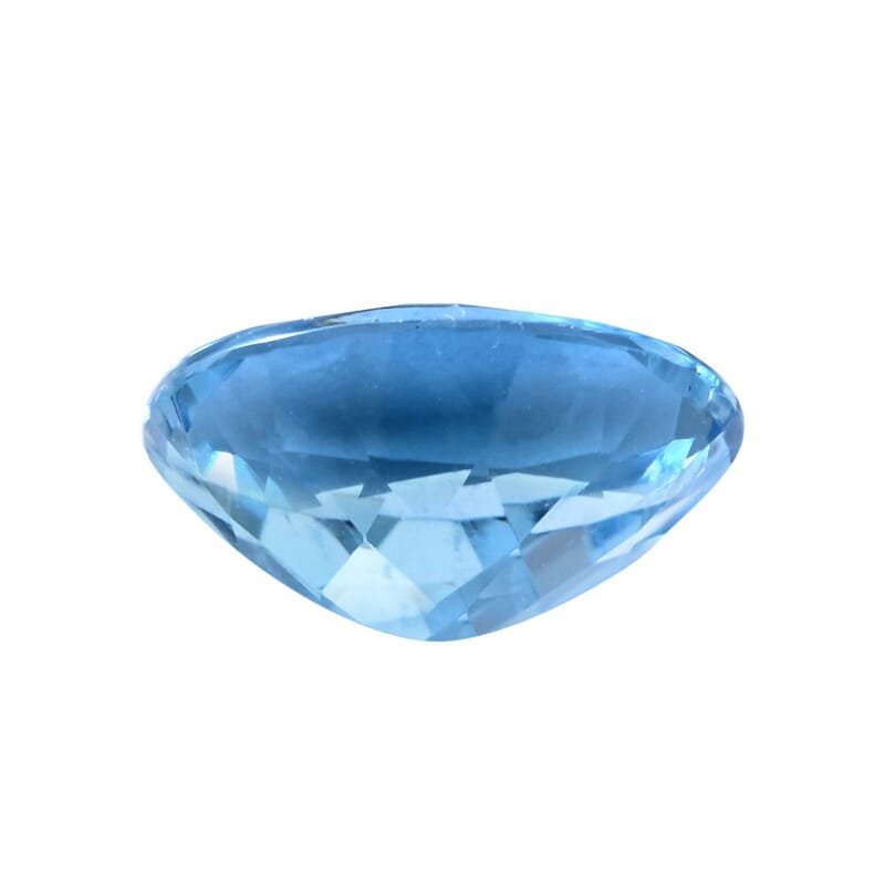 AAA Santa Maria Aquamarine (Oval 8x6 mm) 1.00 ctw