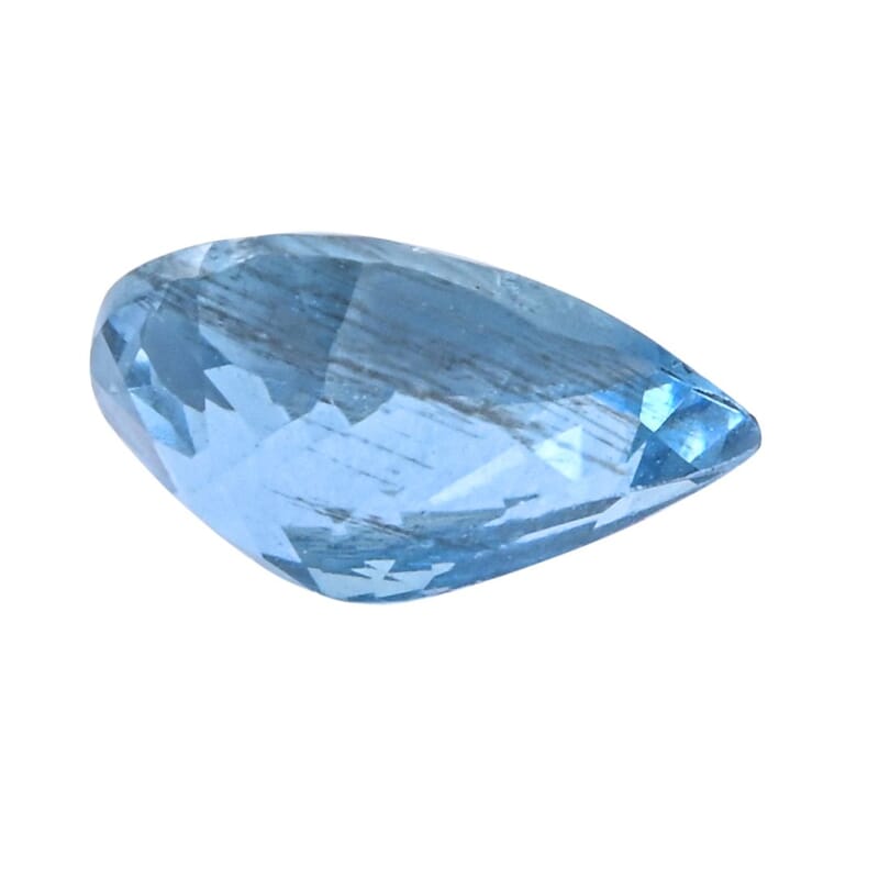 AAAA Santa Maria Aquamarine (Pear 8x6 mm) 0.50 ctw