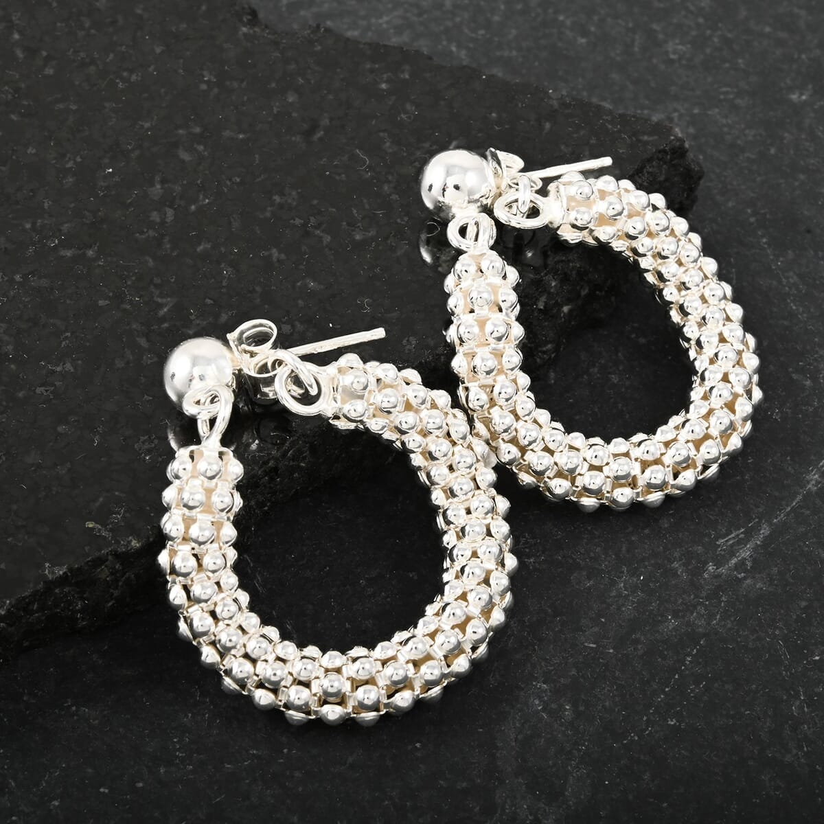 Sterling Silver Earrings (7 g) image number 1