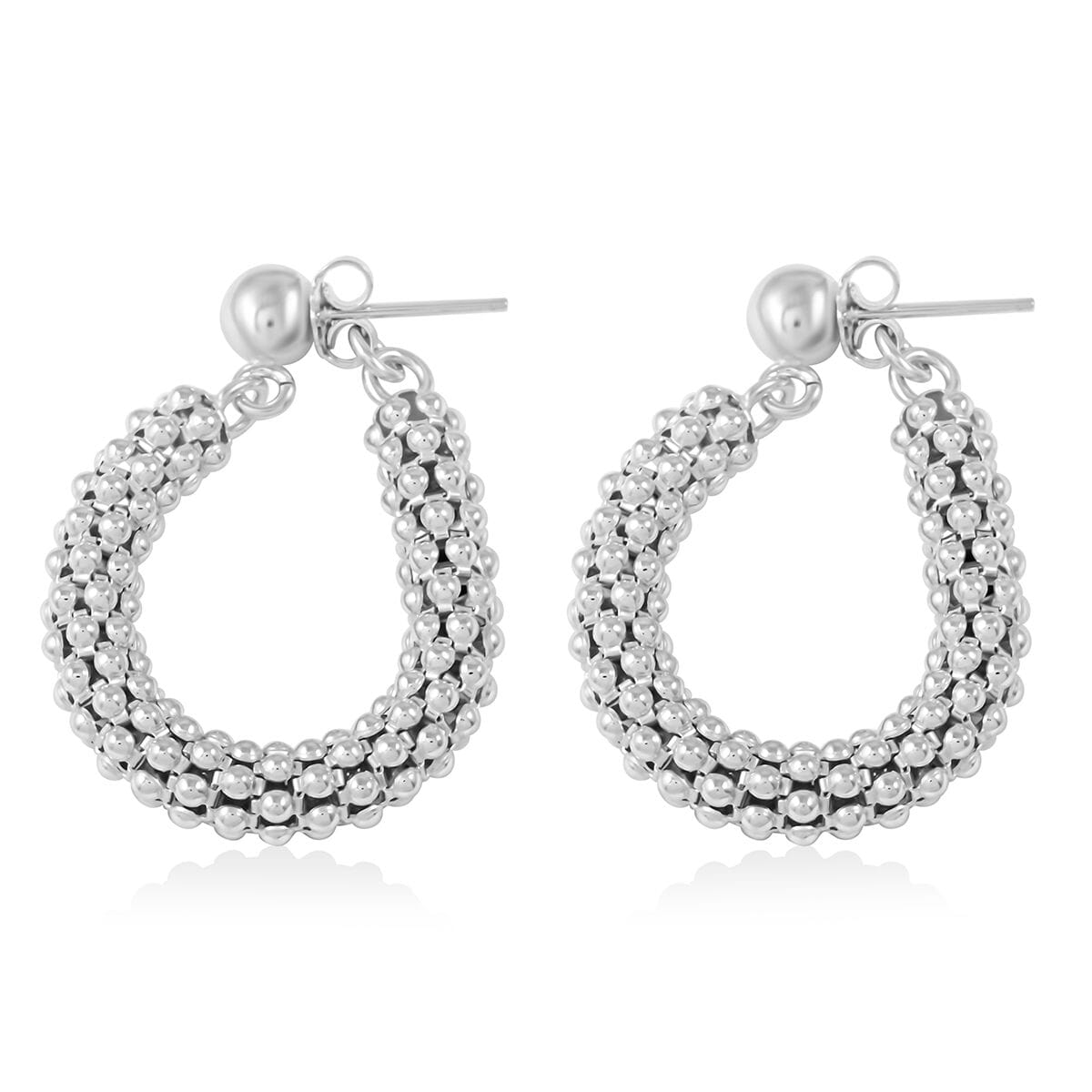 Sterling Silver Earrings (7 g) image number 3