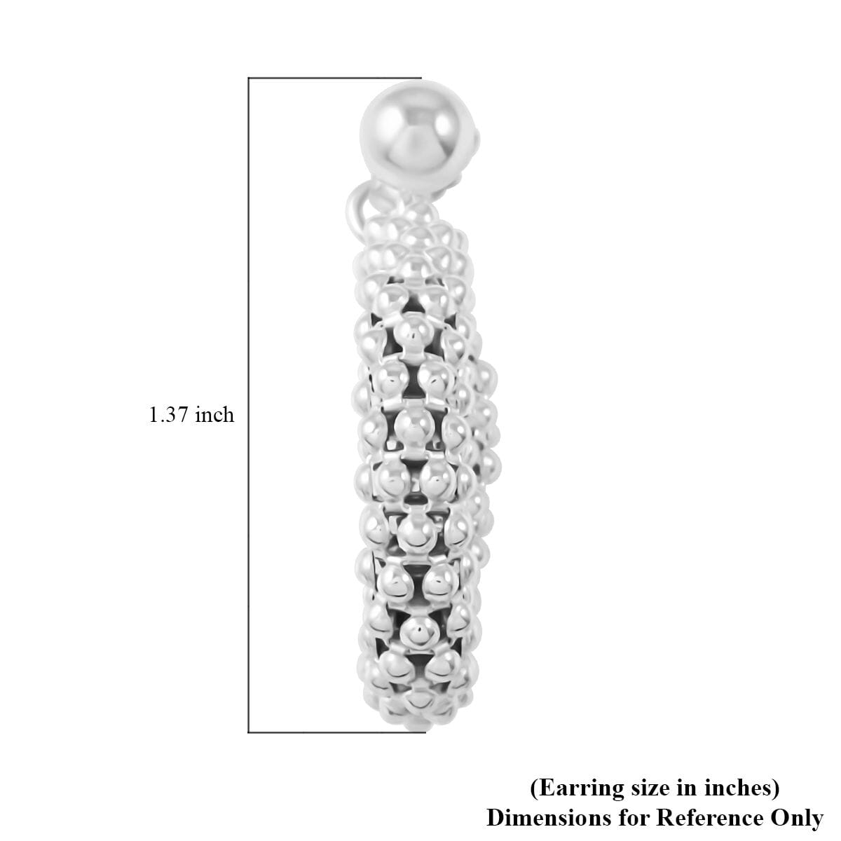 Sterling Silver Earrings (7 g) image number 4