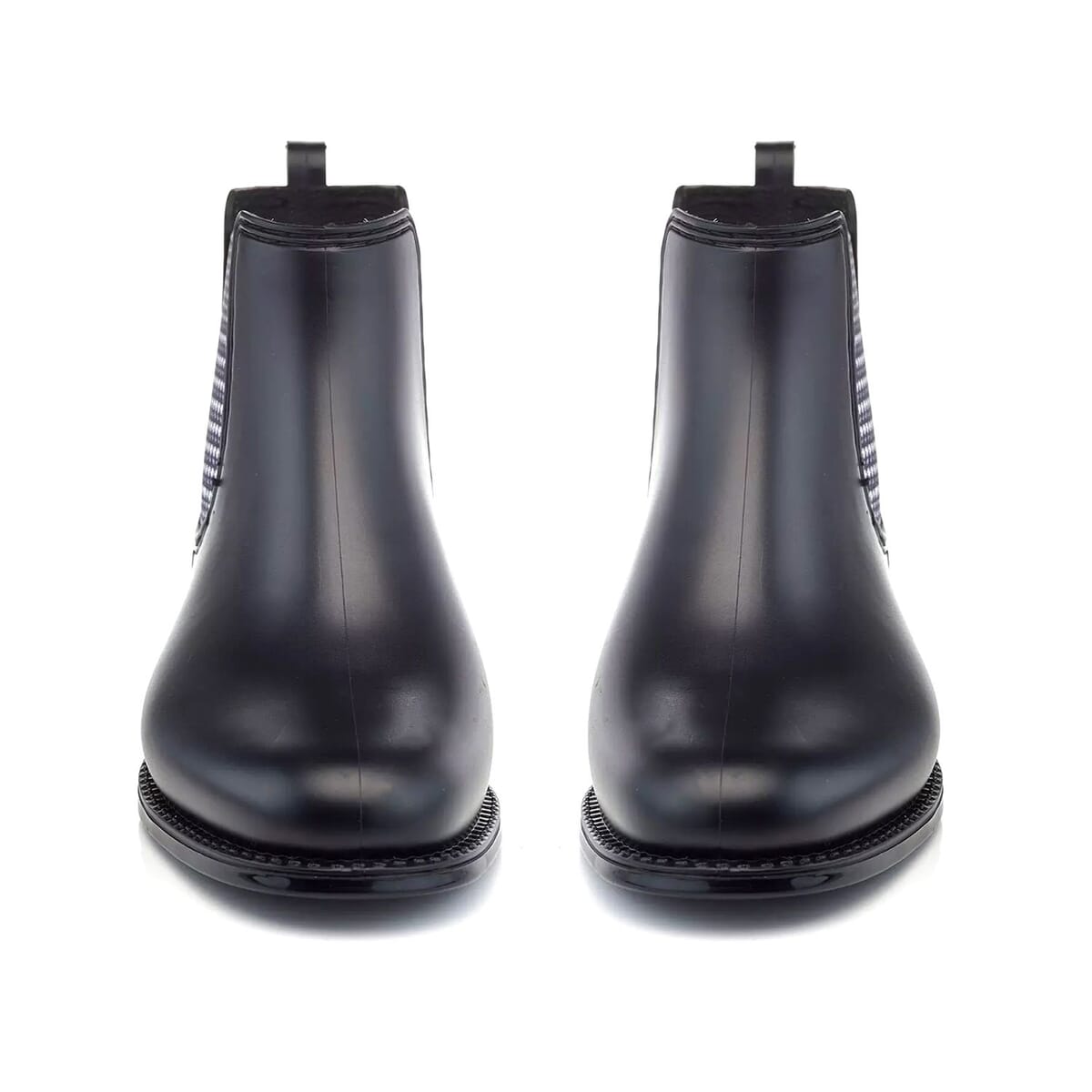 Henry Ferrera Matte Black Marsala Houndstooth Ankle Boot - Size 8 image number 2