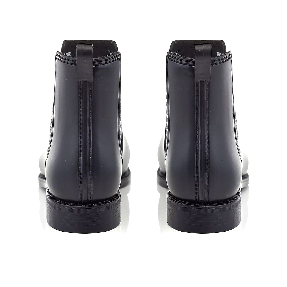 Henry Ferrera Matte Black Marsala Houndstooth Ankle Boot - Size 9 image number 3