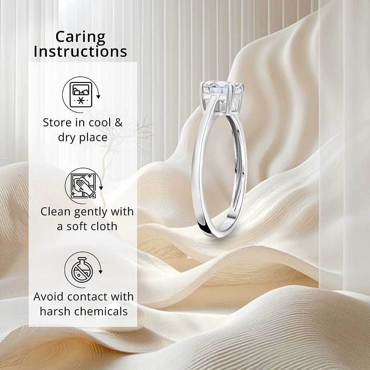 SGL Certified Asscher Cut Luxuriant Lab Grown Diamond G-H VS 2.00 ctw Ring in 950 Platinum (Size 5.5) image number 6