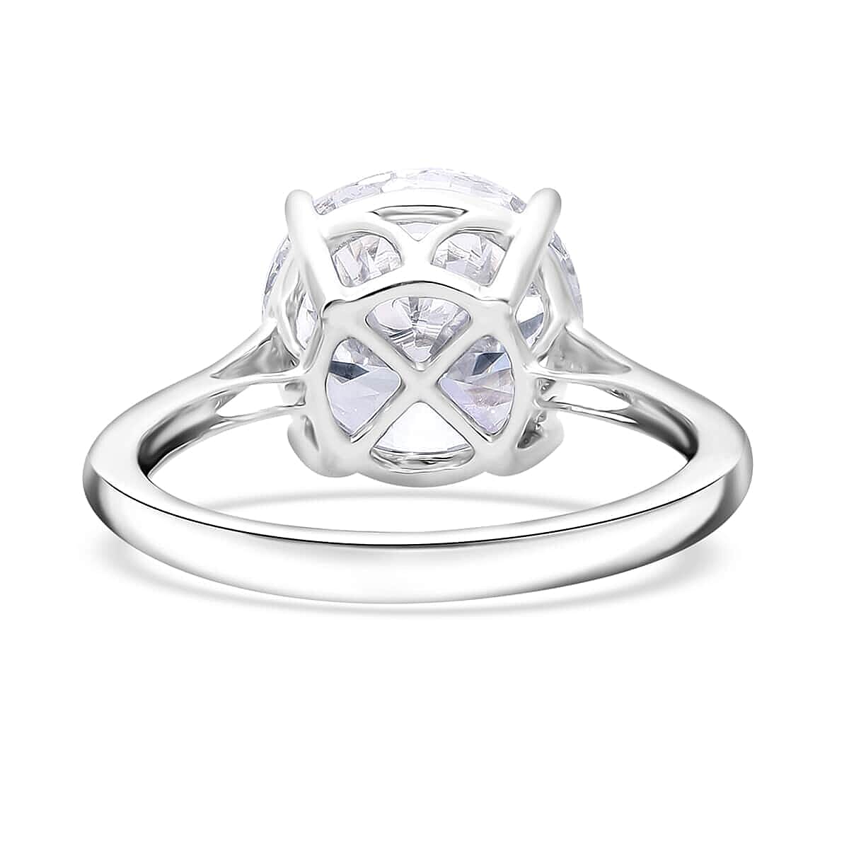 IGI Certified Luxuriant Lab Grown Diamond G VS2 5.00 ctw Ring in 950 Platinum (Size 6.0) image number 3