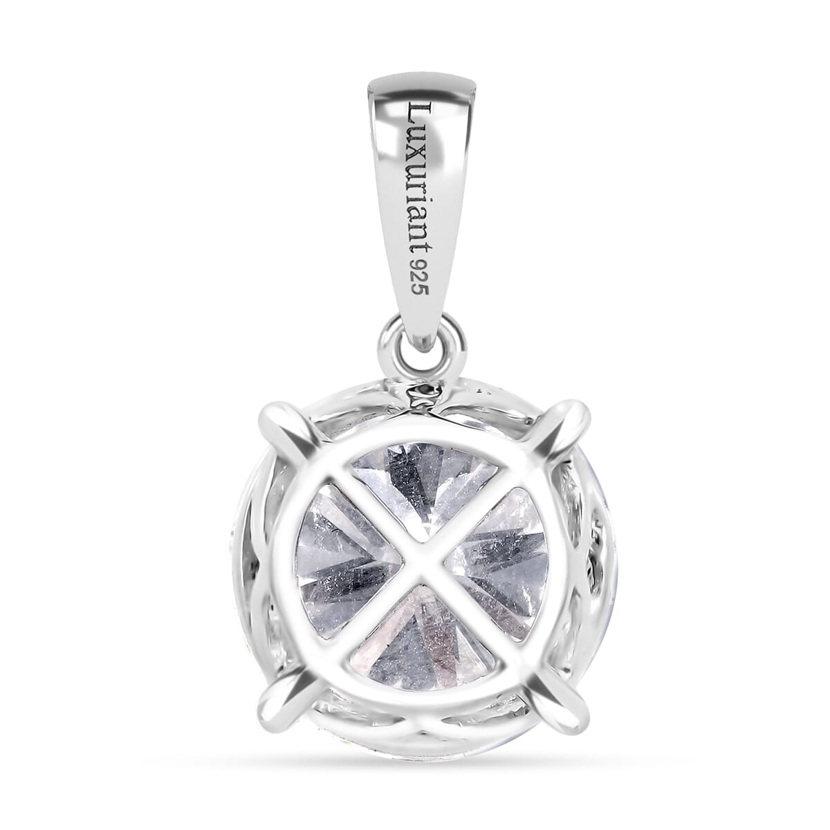 IGI Certified Luxuriant Lab Grown Diamond G VS2 5.00 ctw Pendant in 950 Platinum image number 2