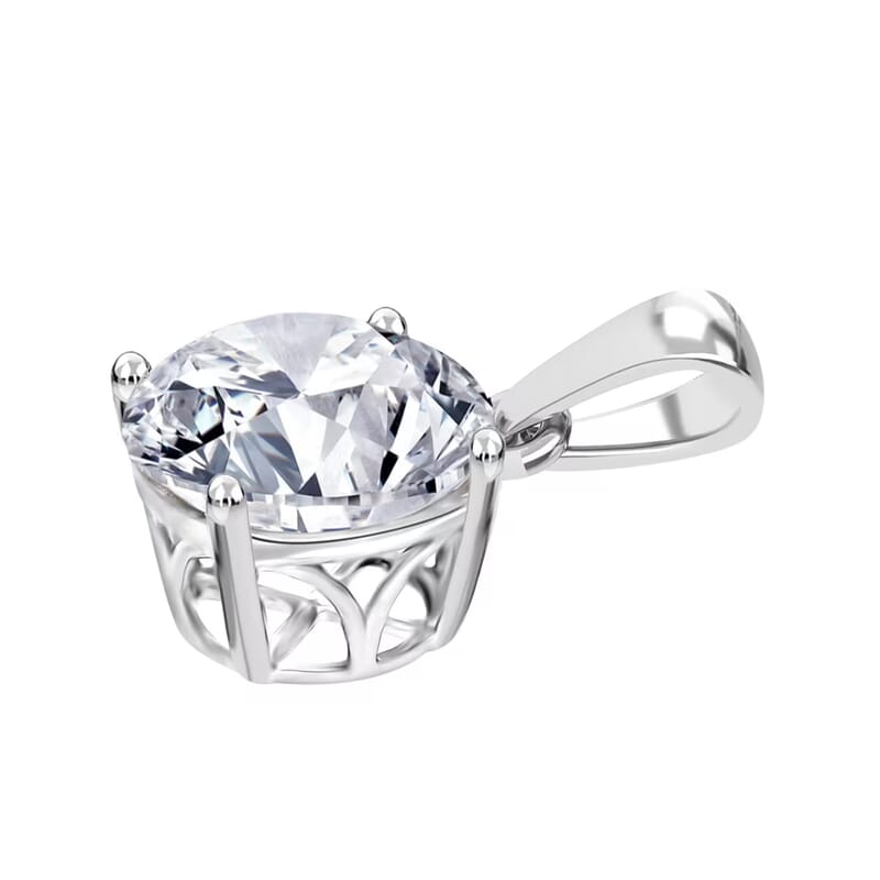 IGI Certified Lab Grown Diamond G VS2 5.00 ctw Pendant without Chain in 950 Platinum