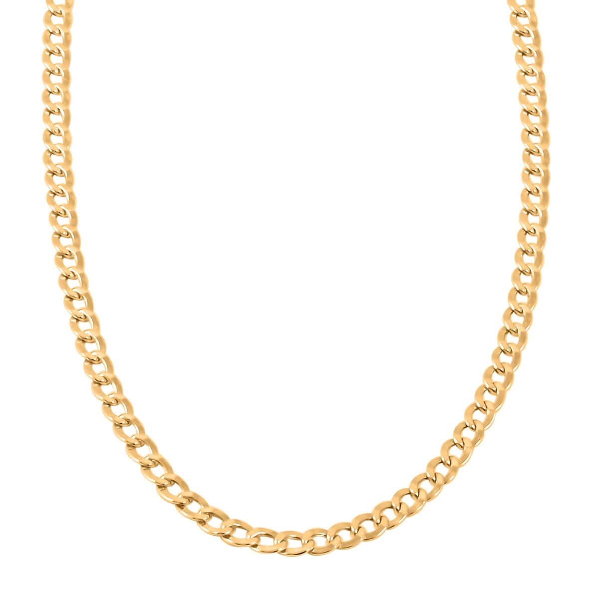 10K Yellow Gold 4.5mm Necklace 18 Inches 6.2 Grams image number 2