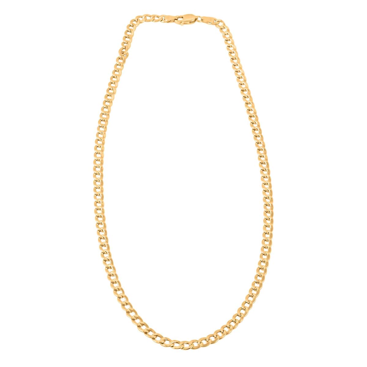 10K Yellow Gold 4.5mm Necklace 18 Inches 6.2 Grams image number 3