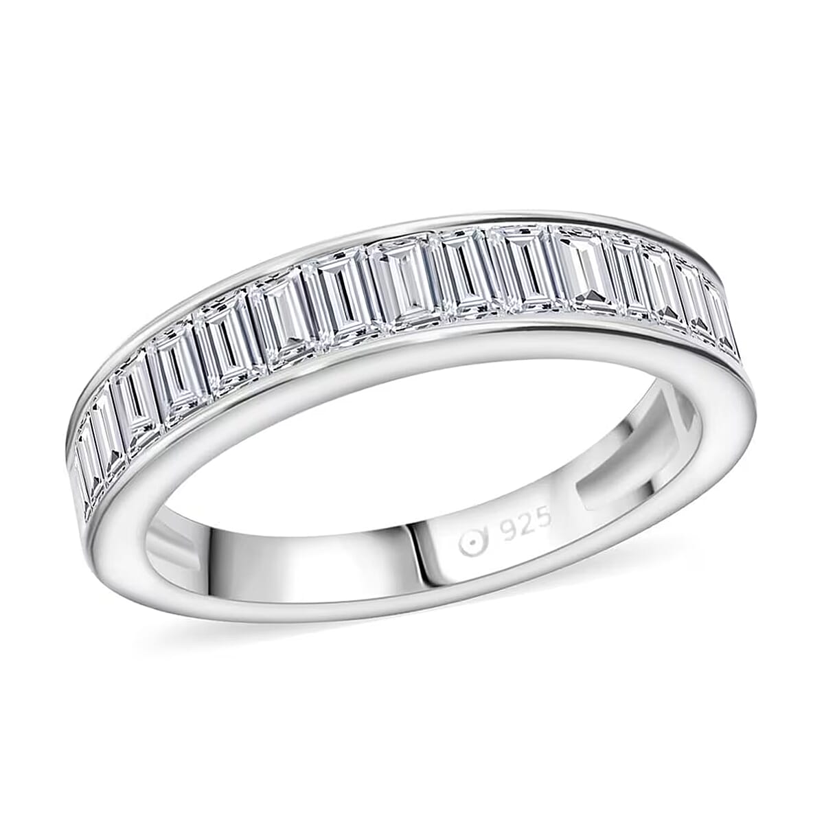 Luxuriant Lab Grown Diamond (G, SI) Ring in Sterling Silver (Size 6.0) 0.55 ctw image number 0