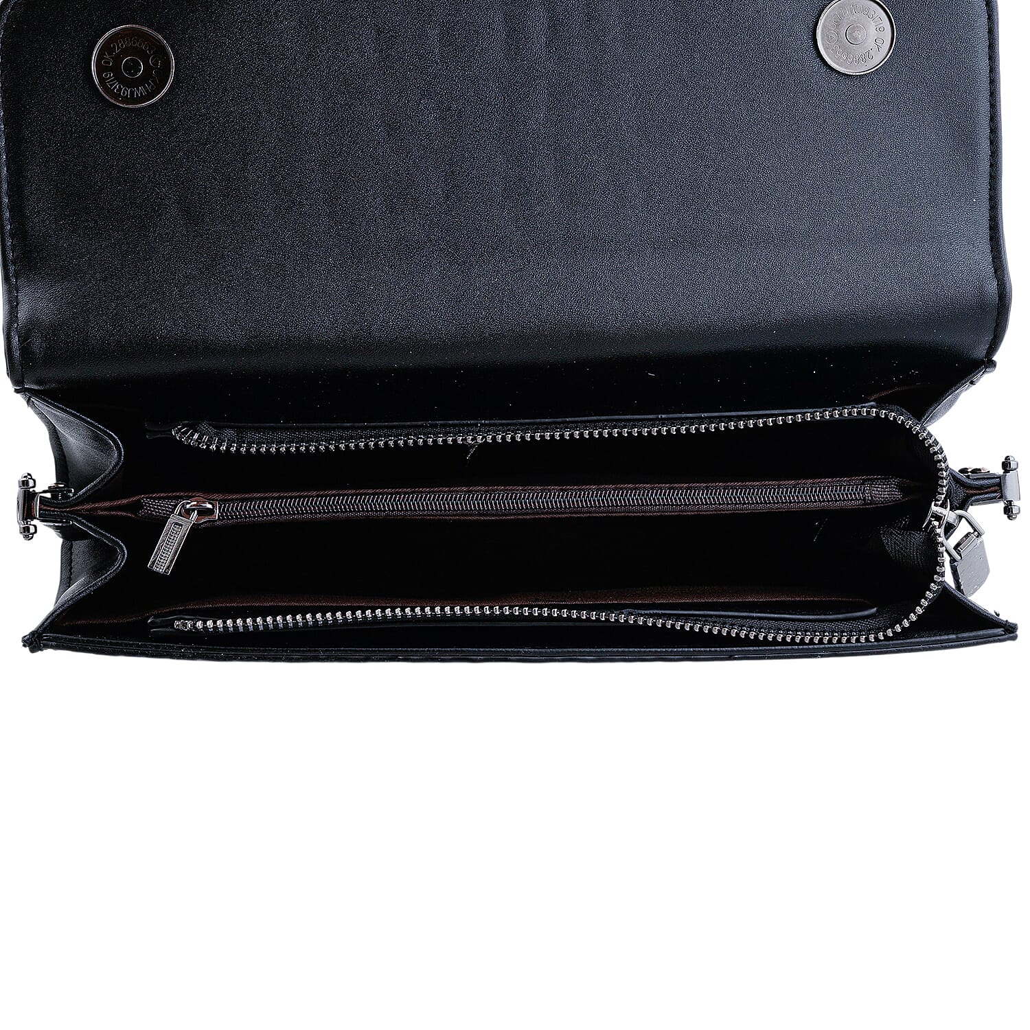 Green Crocodile Embossed Faux Leather Sparkling Rhinestone Rose Crossbody Wallet with Chain Strap
