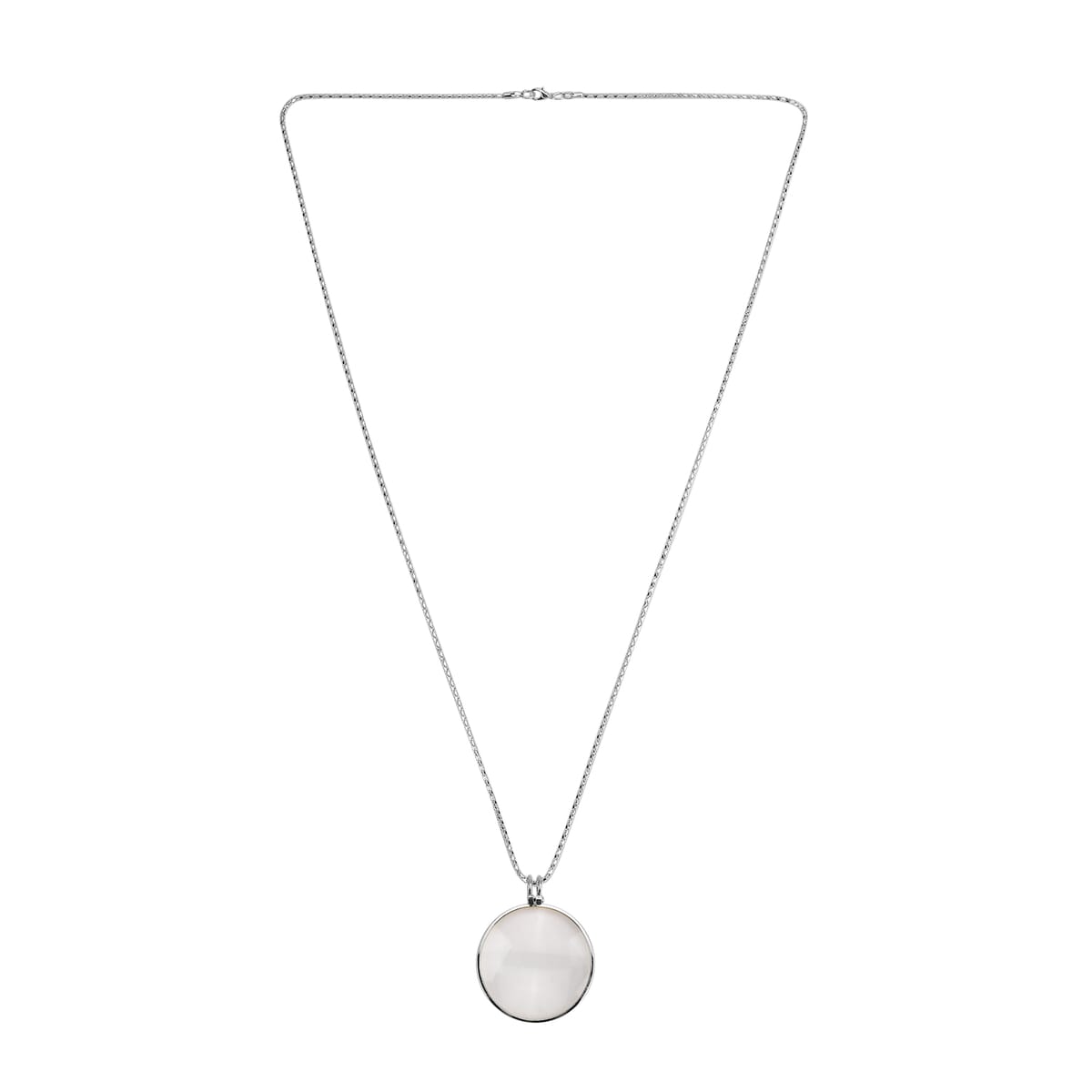 Set of 2 5x Power Lens Magnifying Glass Necklaces (36 Inches) image number 6