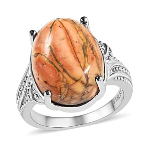 Cherry Creek 8.50 ctw Solitaire Ring in Stainless Steel (Size 10.0) 