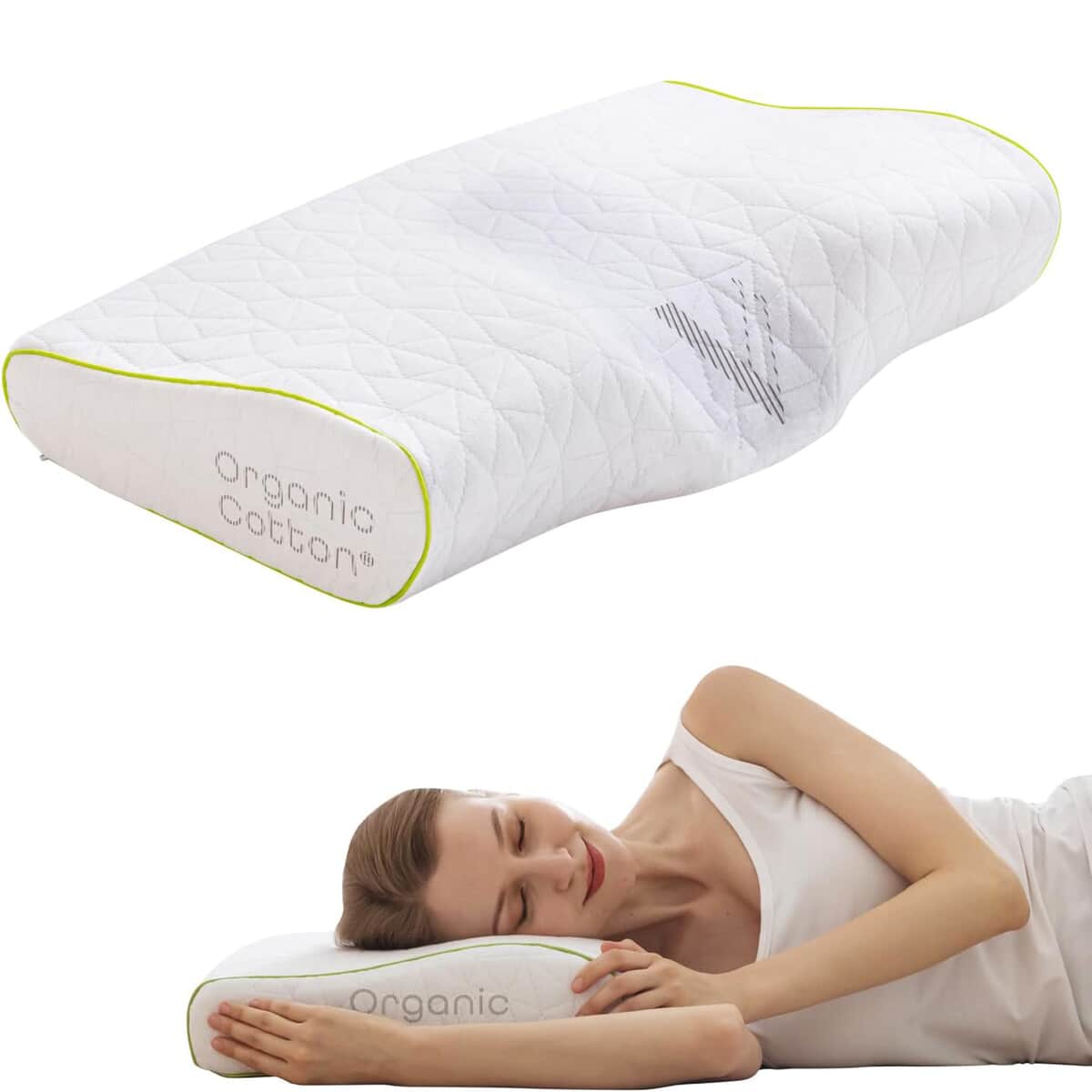 Closeout Memory Foam Contour Pillow image number 0