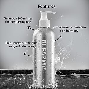 Bufarma Gentle Milky Body Wash with Organic Buffalo Milk (200ml)
